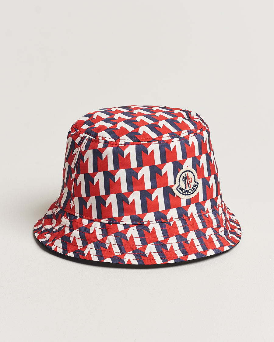 Herr | Moncler Nylon Bucket Hat Navy | Moncler | Nylon Bucket Hat Navy
