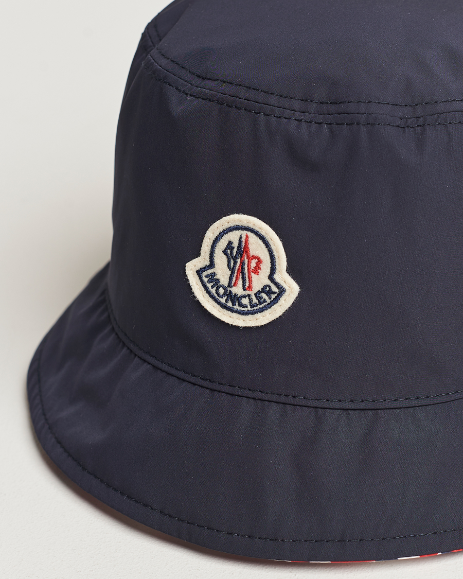 Herr | Moncler Nylon Bucket Hat Navy | Moncler | Nylon Bucket Hat Navy