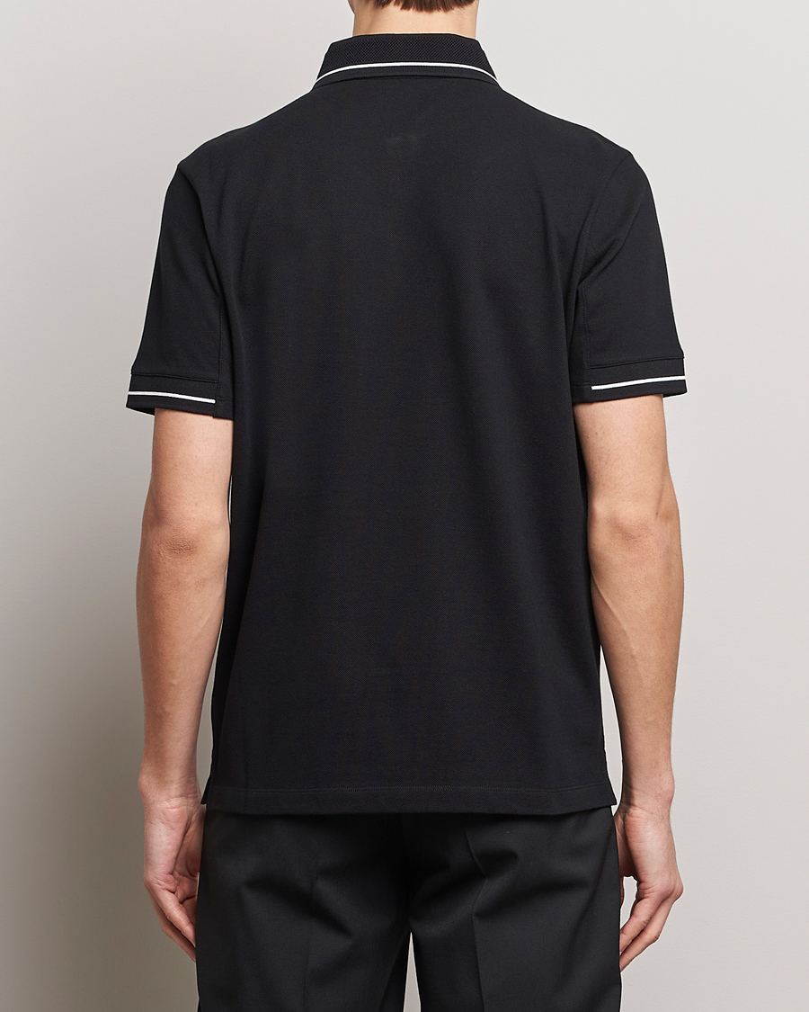 Herr | Pikéer | Moncler | Tonal Logo Polo Black