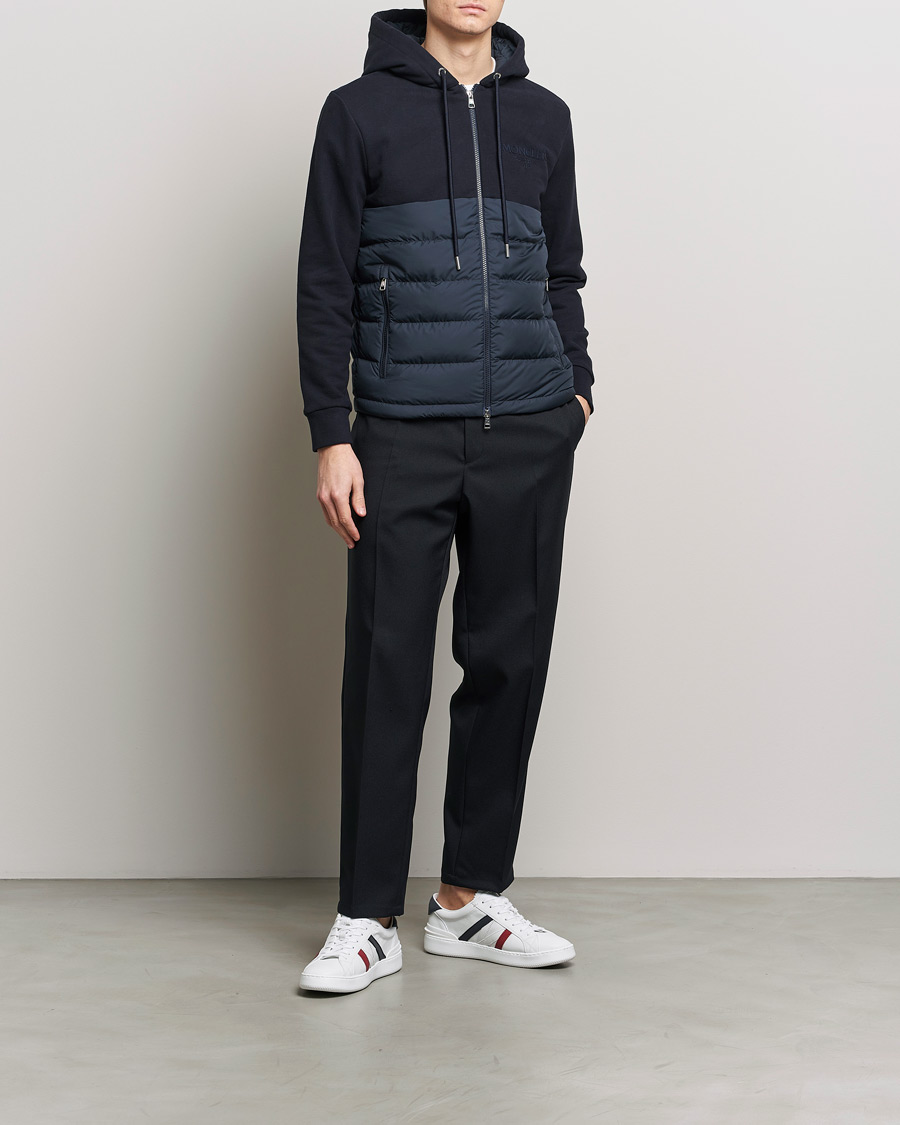 Herr | Jackor | Moncler | Down Panel Cardigan Jacket Navy