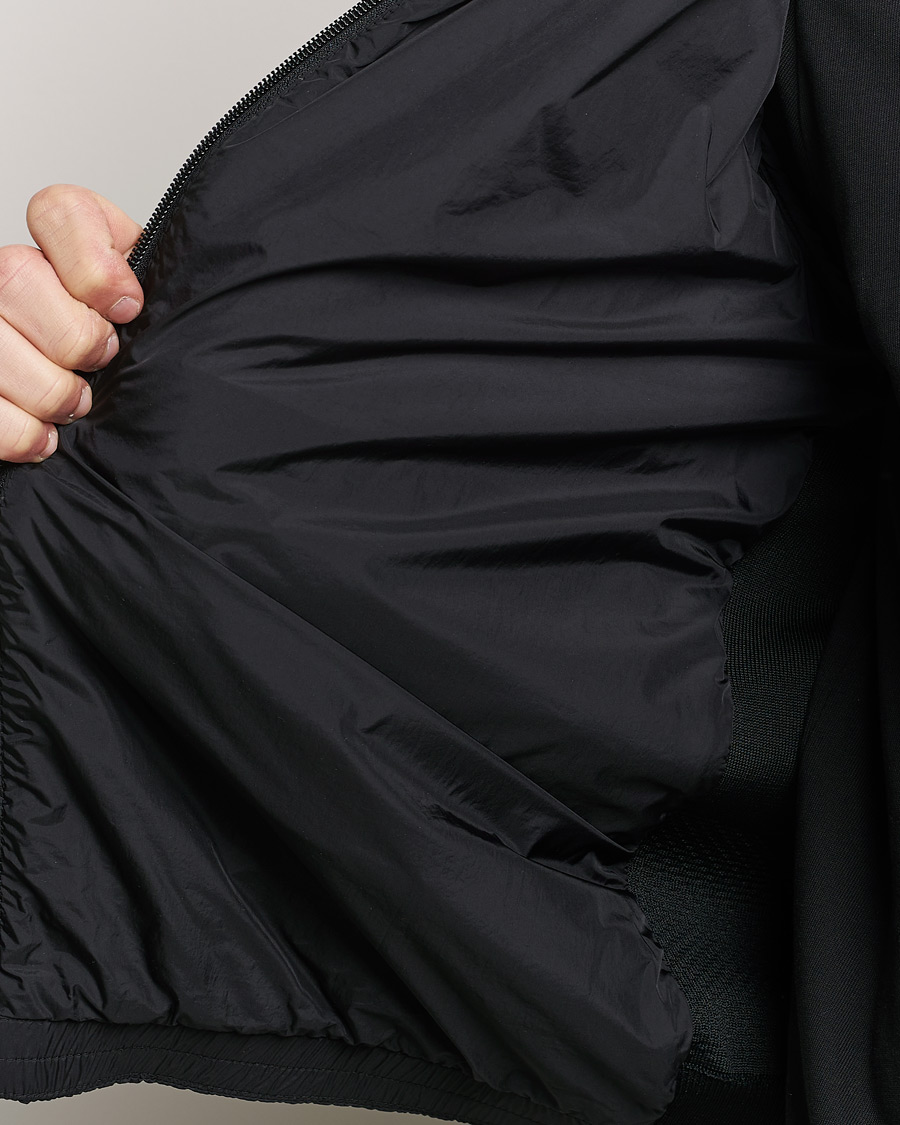 Herr | Tröjor | Moncler | Hooded Hybrid Zip Cardigan Black
