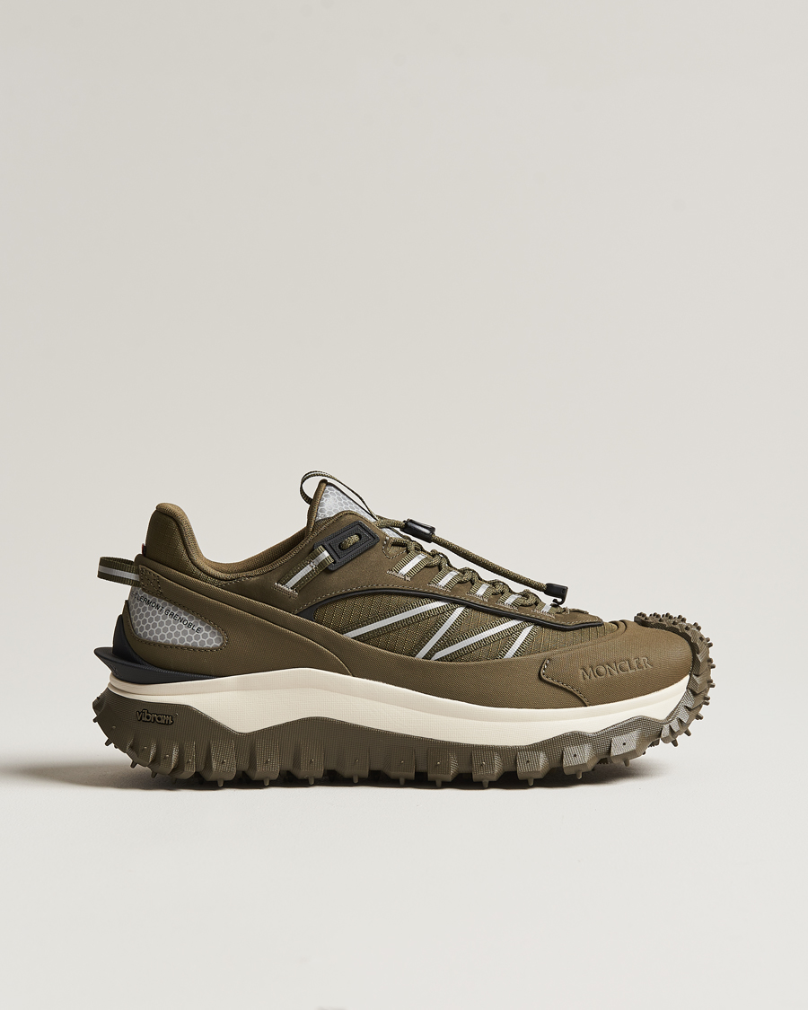 Herr | Moncler Trailgrip Low Sneakers Military Green | Moncler | Trailgrip Low Sneakers Military Green