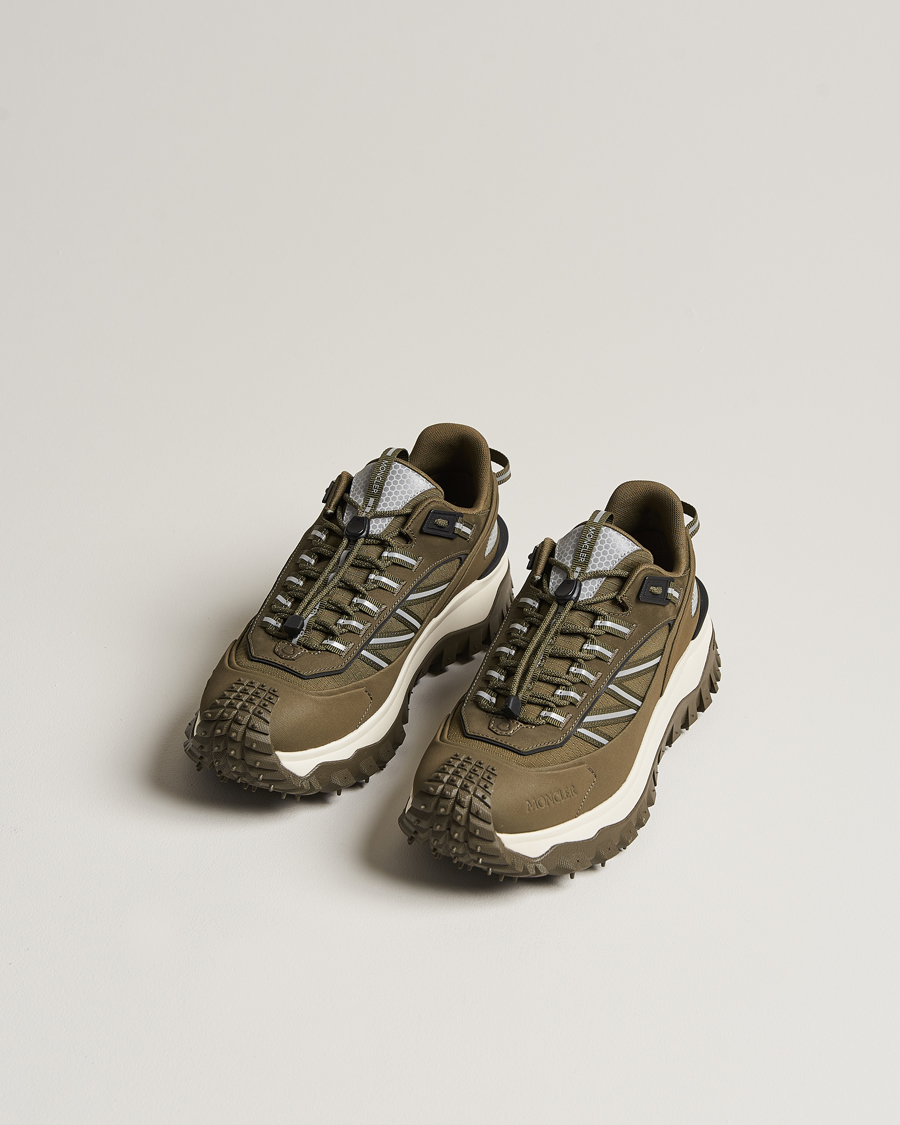 Herr | Moncler Trailgrip Low Sneakers Military Green | Moncler | Trailgrip Low Sneakers Military Green