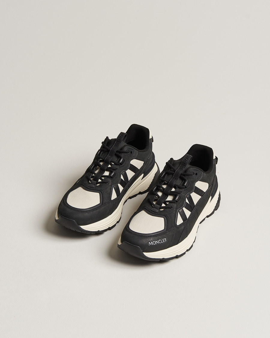 Herr | Moncler Lite Runner Sneakers Black/White | Moncler | Lite Runner Sneakers Black/White
