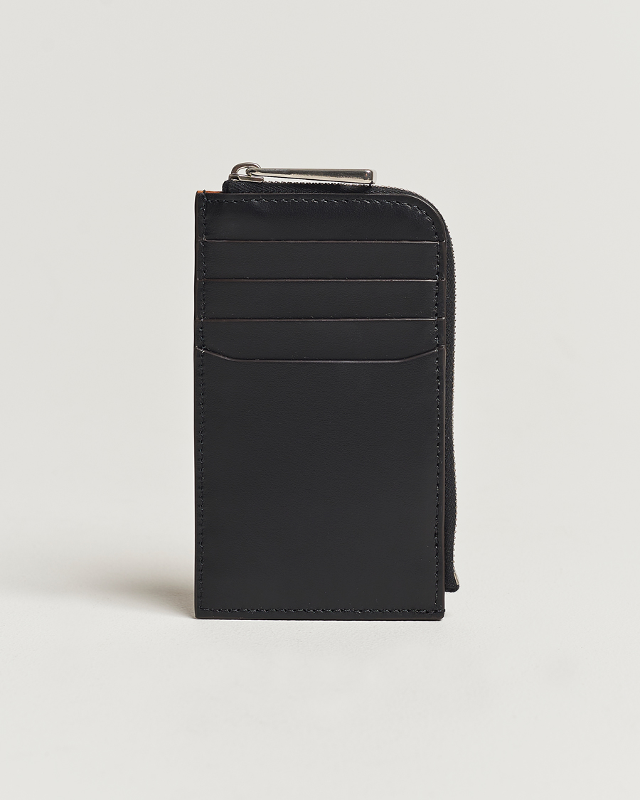 Herr | Student | Moncler | Flat Card Holder Black