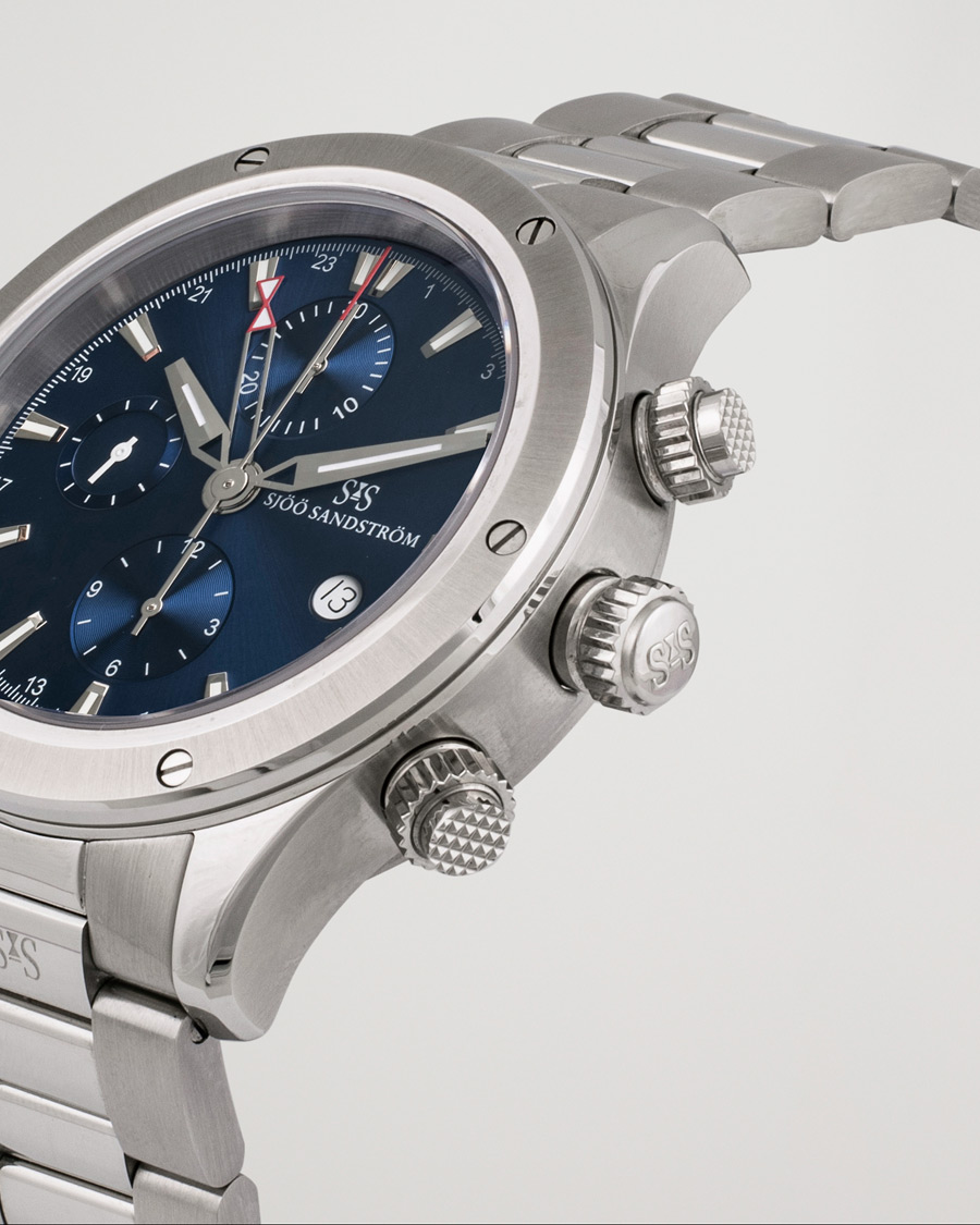 Herr | Sjöö Sandström Pre-Owned UTC Extreme 1 Blue Steel Silver | Sjöö Sandström Pre-Owned | UTC Extreme 1 Blue Steel Silver