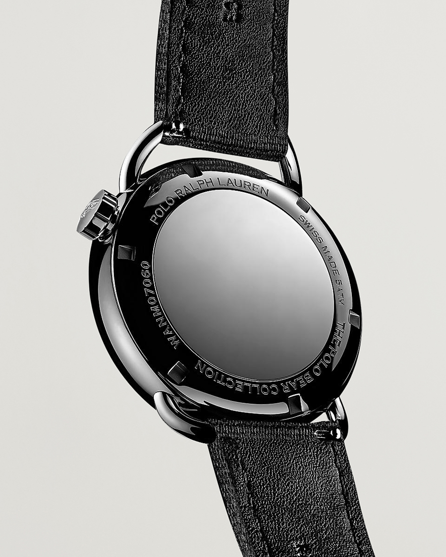 Herr | Läderarmband | Polo Ralph Lauren | 42mm Automatic Tartan White Dial