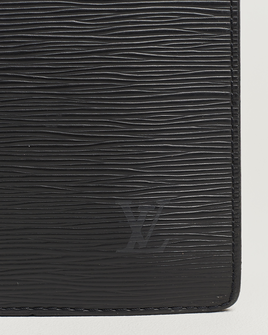 Herr | Louis Vuitton Pre-Owned Serviette Ambassadeur Epi Leather Breifcase Black | Louis Vuitton Pre-Owned | Serviette Ambassadeur Epi Leather Breifcase Black