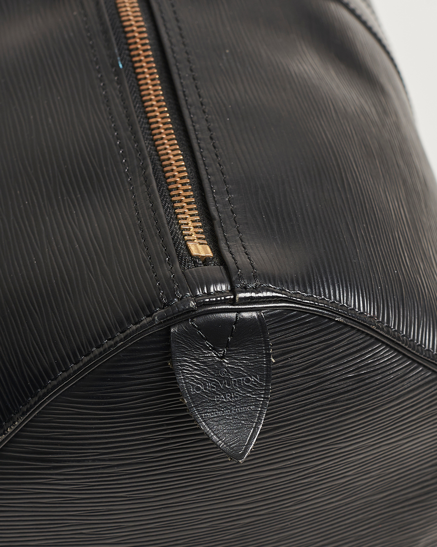 Herr | Louis Vuitton Pre-Owned Keepall 50 Epi Leather Travel Bag Black | Louis Vuitton Pre-Owned | Keepall 50 Epi Leather Travel Bag Black