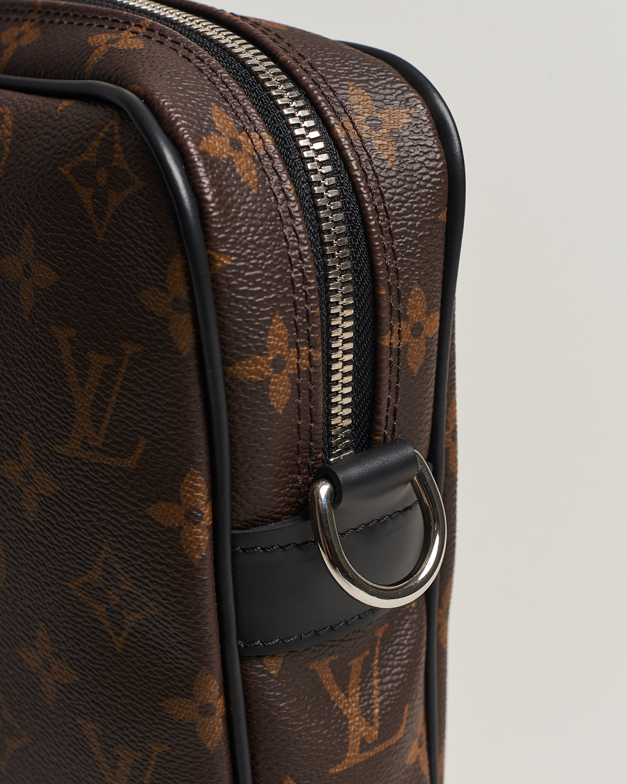 Herr | Louis Vuitton Pre-Owned Porte-Documents Voyage Briefcase Monogram Macassar | Louis Vuitton Pre-Owned | Porte-Documents Voyage Briefcase Monogram Macassar