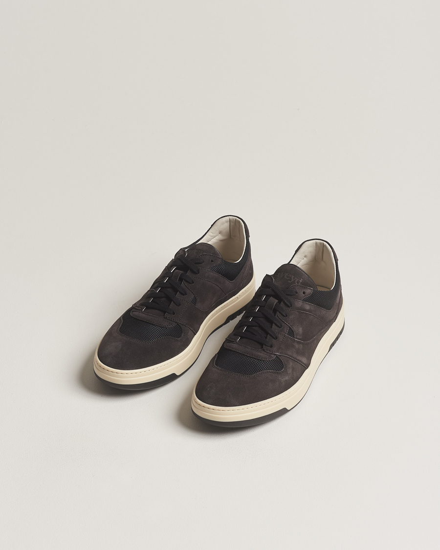 Herr | Contemporary Creators | Sweyd | Net Suede Sneaker Faded Black