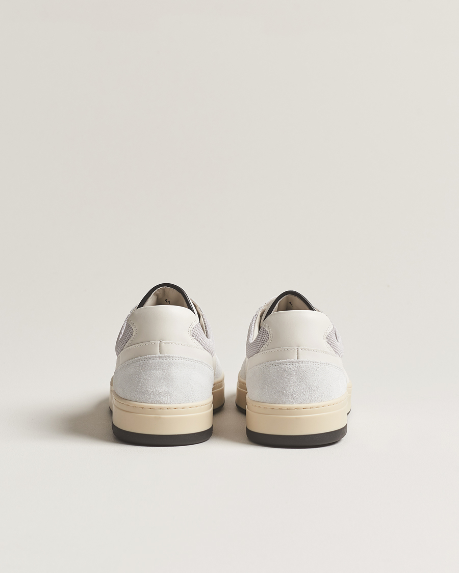 Herr | Sweyd Net Suede/Leather Sneaker White/Grey | Sweyd | Net Suede/Leather Sneaker White/Grey