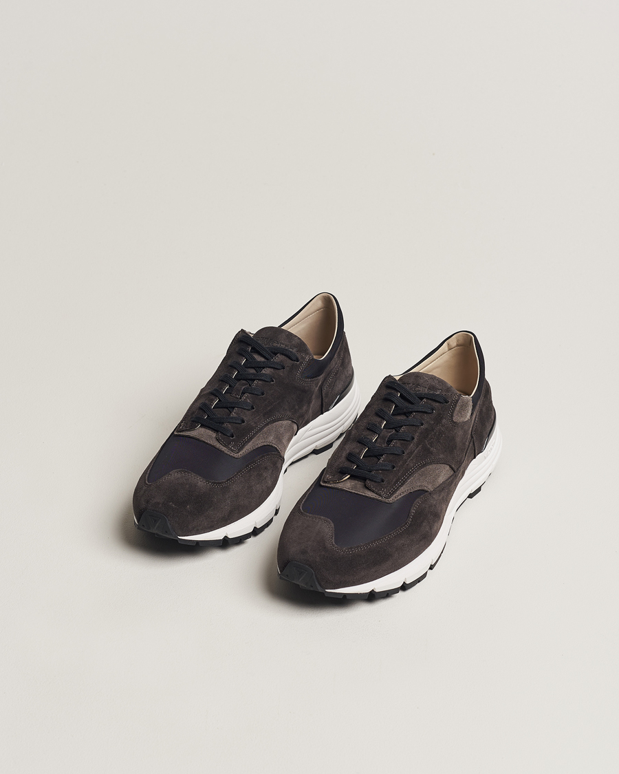 Herr | Skor | Sweyd | Way Suede Running Sneaker Faded Black