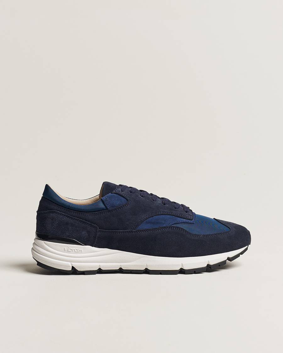 Herr | Sneakers | Sweyd | Way Suede Running Sneaker Navy