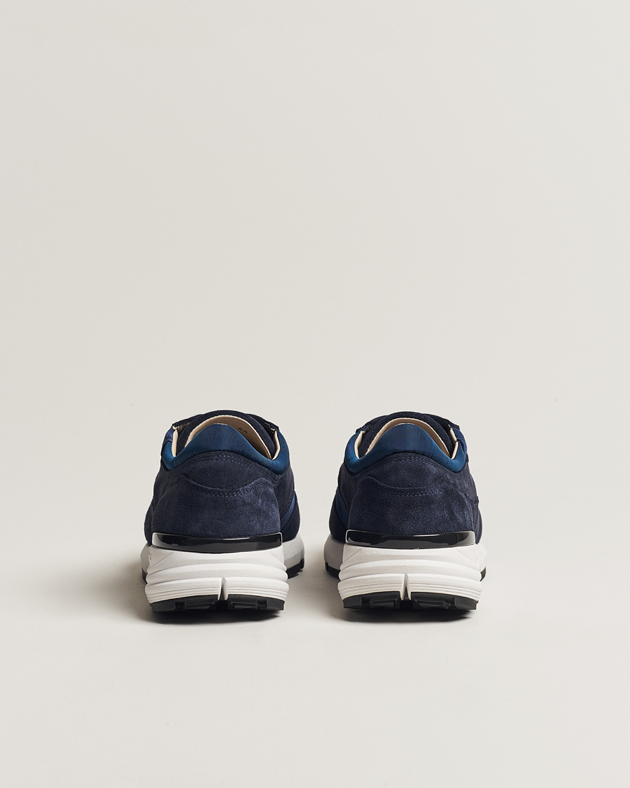 Herr | Sneakers | Sweyd | Way Suede Running Sneaker Navy