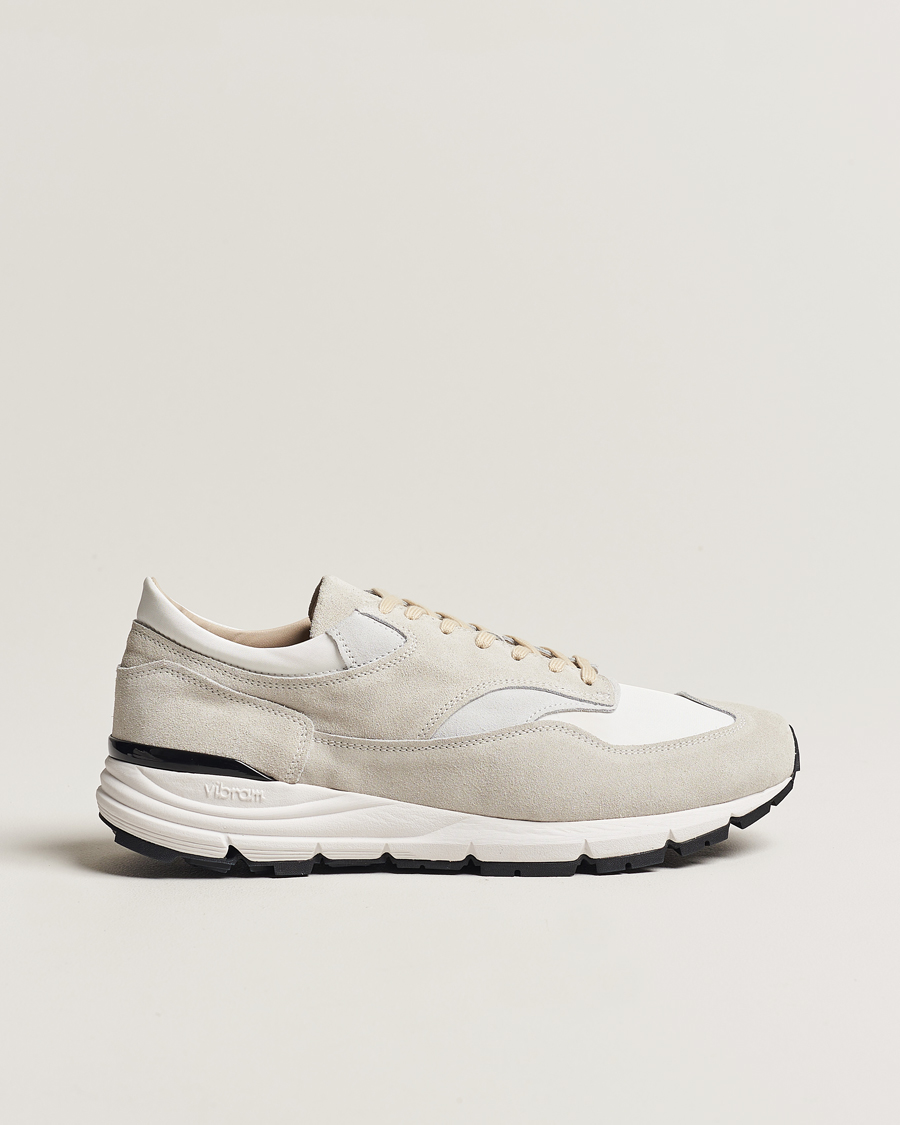 Herr | Sweyd Way Suede Running Sneaker White/Grey | Sweyd | Way Suede Running Sneaker White/Grey