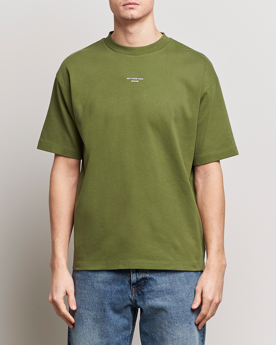 Herr | Kortärmade t-shirts | Drôle de Monsieur | Classic NFPM T-Shirt Khaki