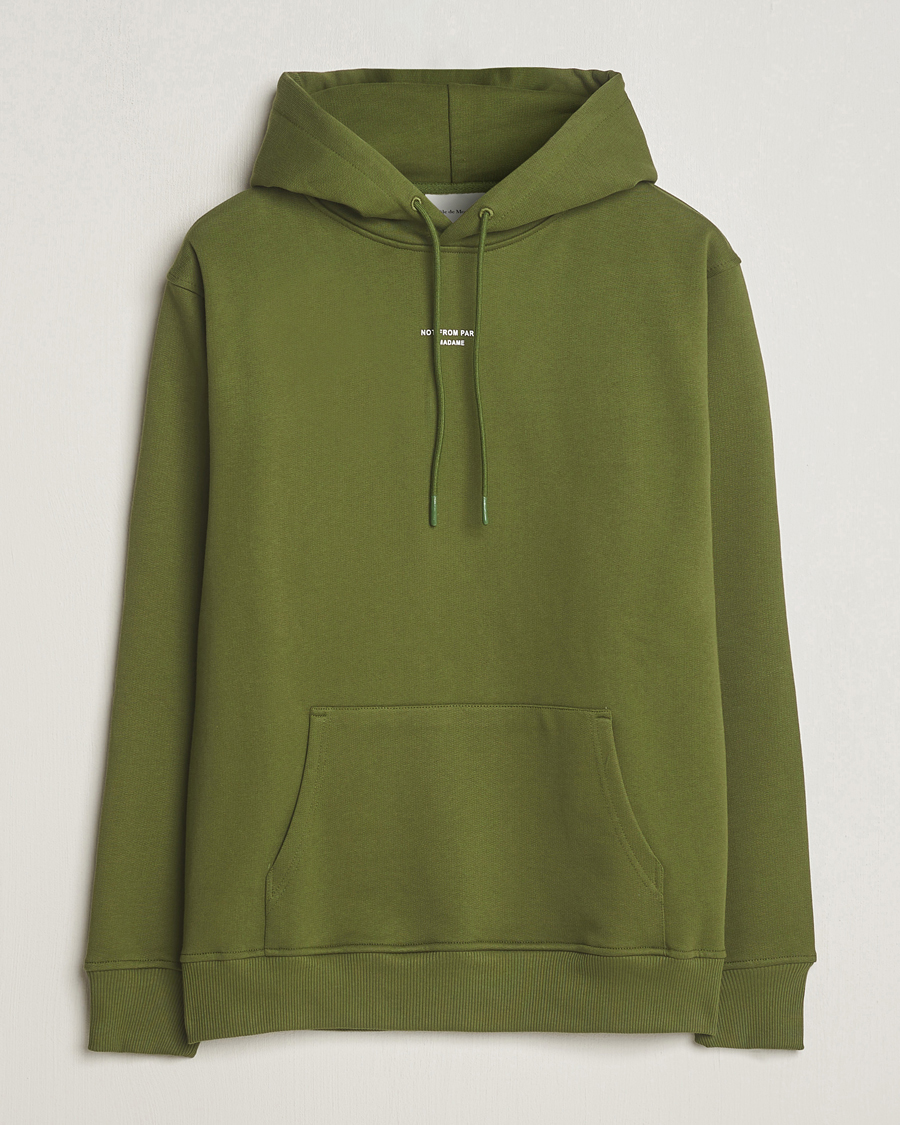 Herr | Tröjor | Drôle de Monsieur | Classic NFPM Hoodie Khaki