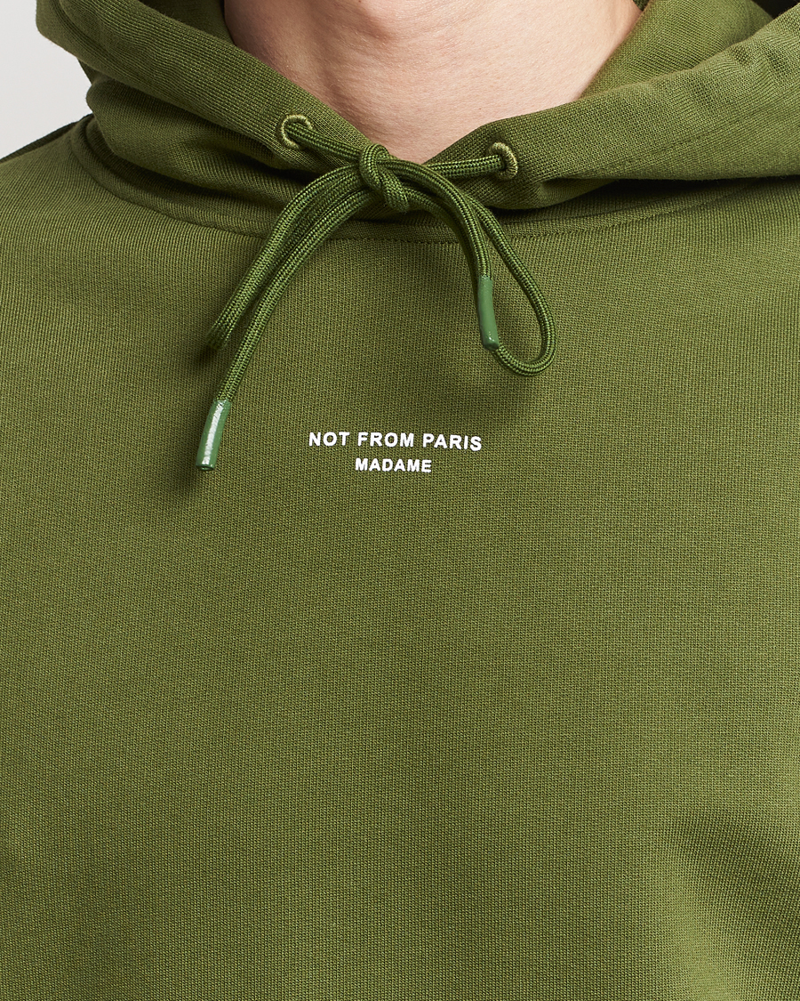 Herr | Tröjor | Drôle de Monsieur | Classic NFPM Hoodie Khaki