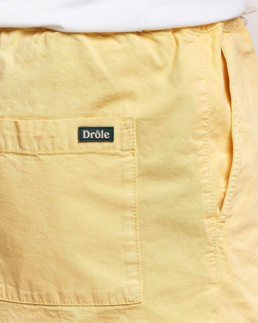 Herr | Shorts | Drôle de Monsieur | Drawstring Shorts Light Yellow