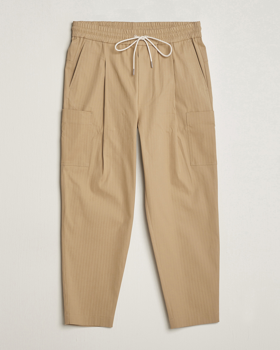 Herr | Byxor | Drôle de Monsieur | Drawstring Pants Beige