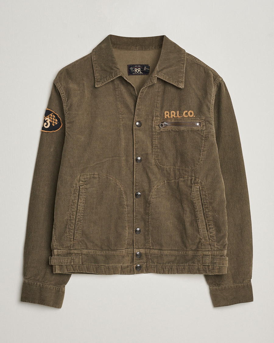 Herr | Jackor | RRL | Walker Corduroy Jacket Olive