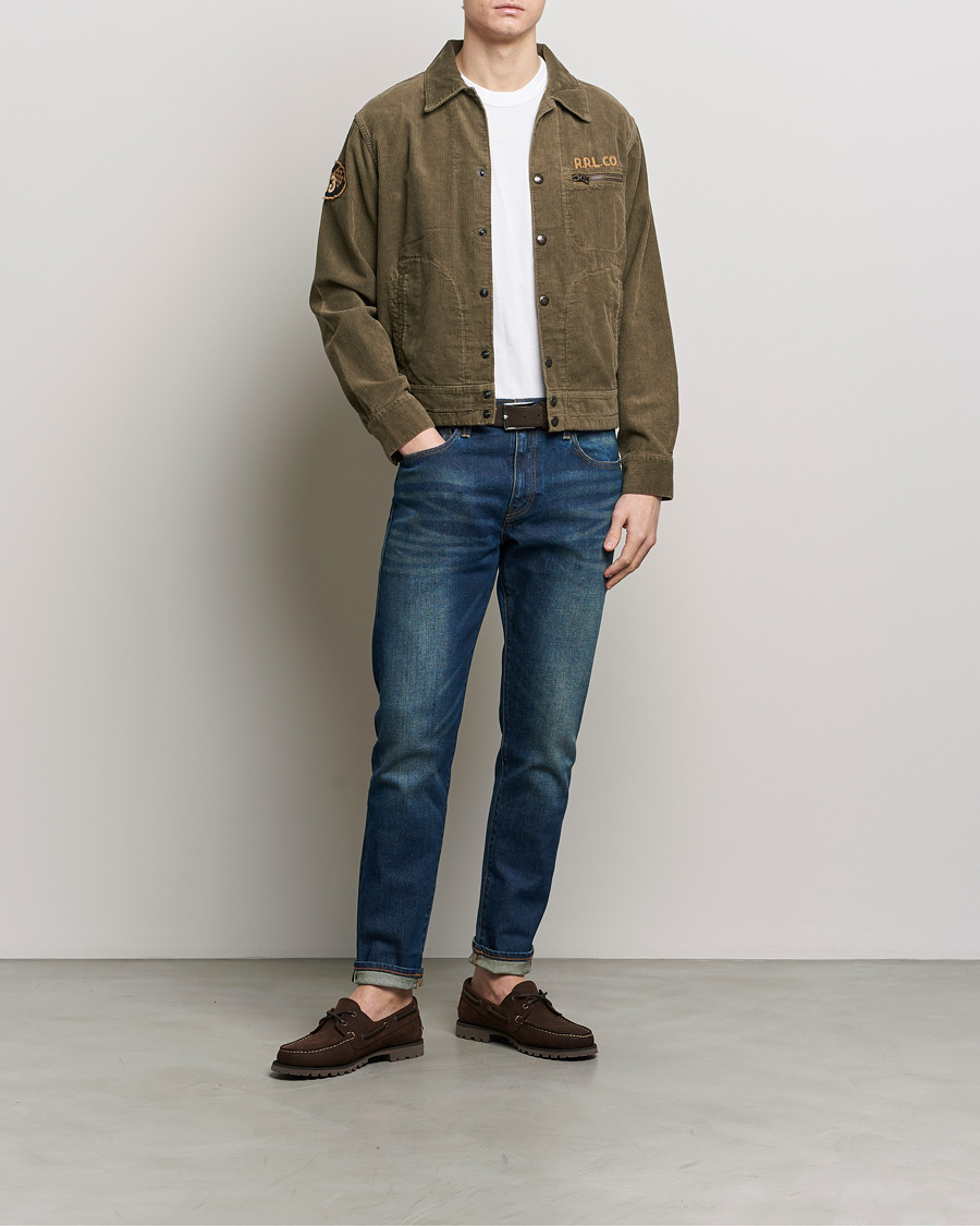 Herr | Jackor | RRL | Walker Corduroy Jacket Olive
