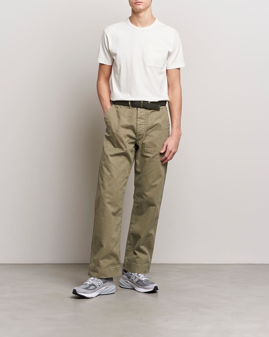 Herr | Byxor | RRL | Army Utility Pants Brewster Green