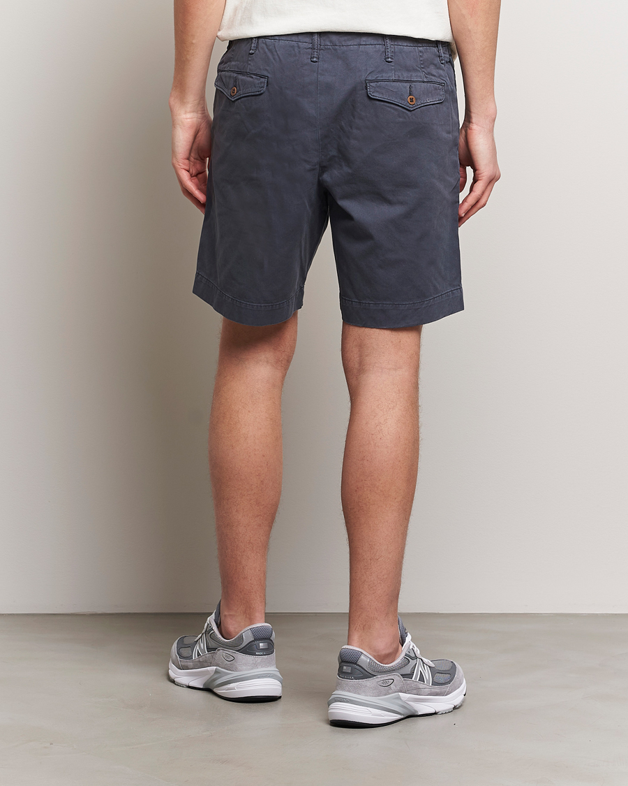 Herr | Shorts | RRL | Officers Flat Shorts Navy