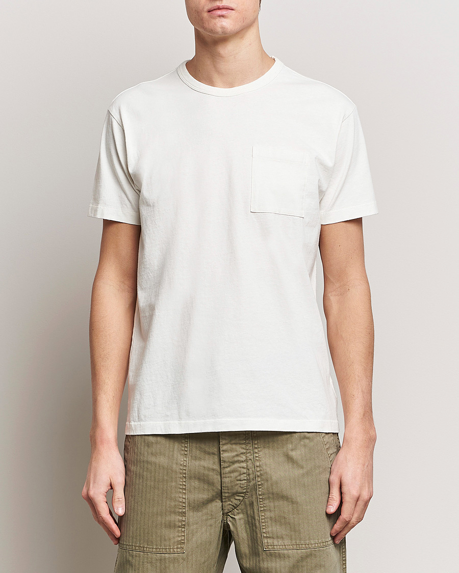 Herr | T-Shirts | RRL | 2-Packet Pocket Tee Warm White