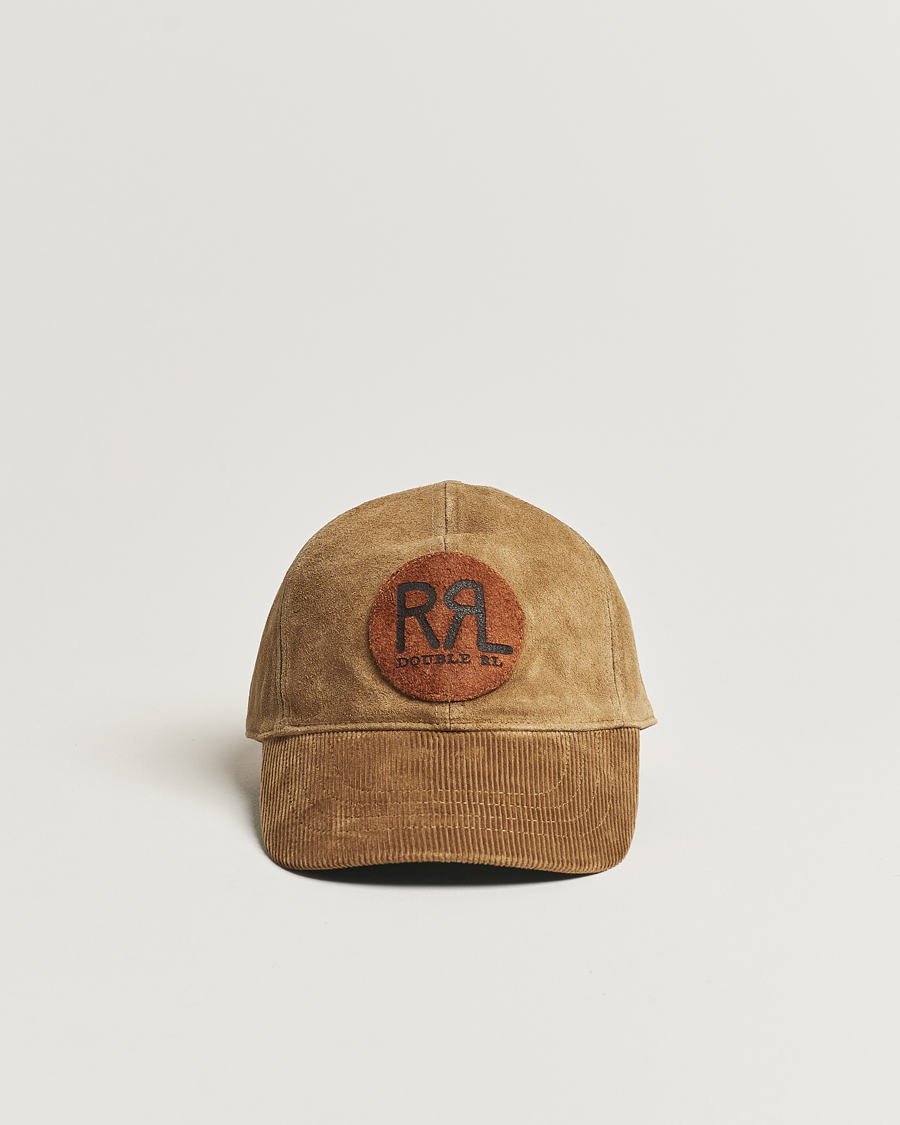 Herr | RRL Rough Out Trucker Cap Tan | RRL | Rough Out Trucker Cap Tan