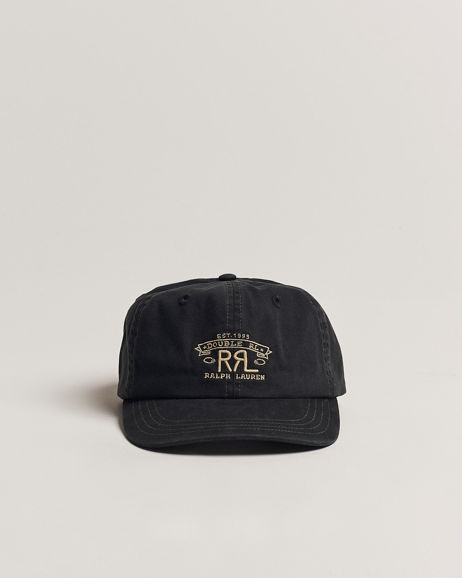 Herr | RRL Sportsman Cap Black | RRL | Sportsman Cap Black