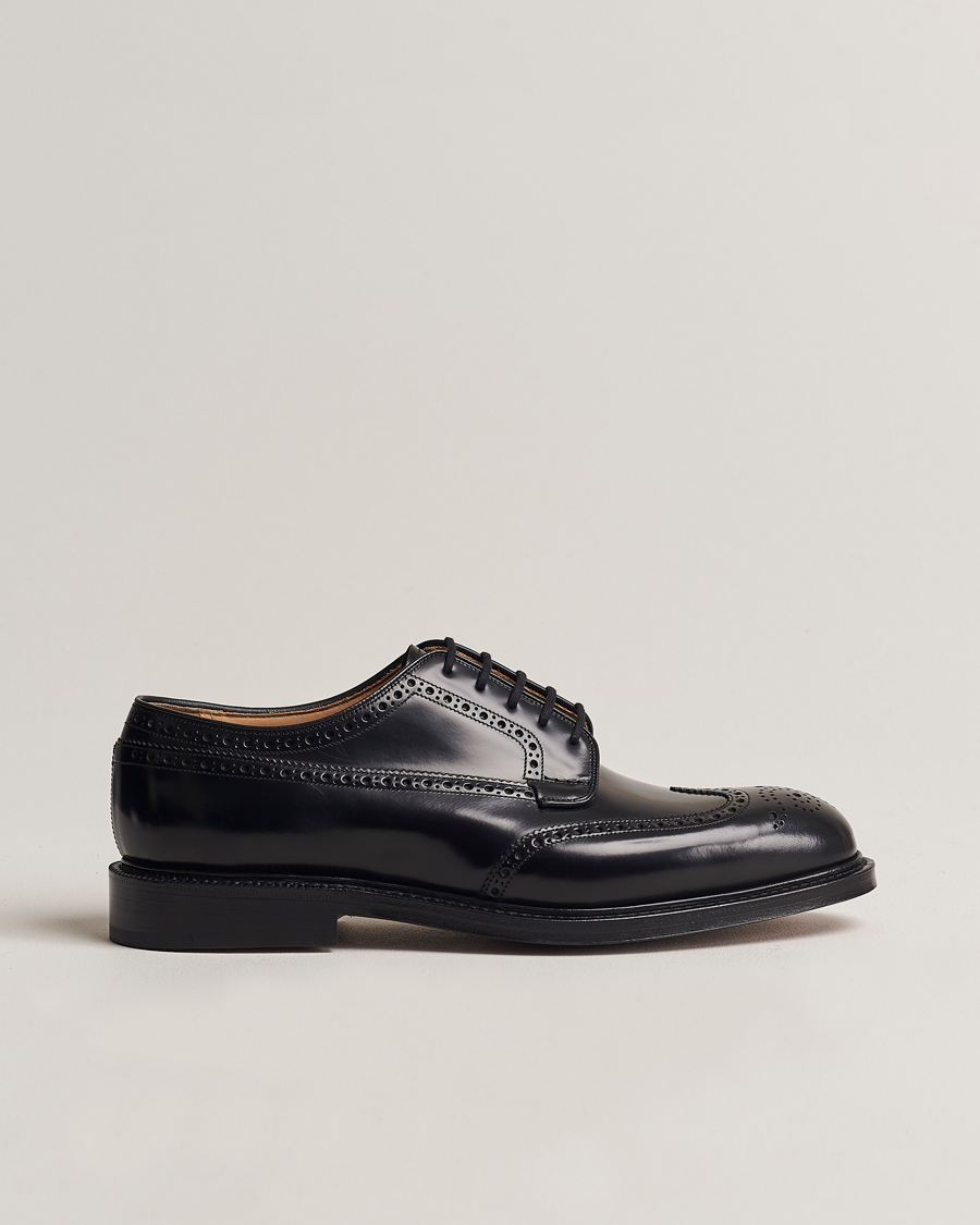 Herr | Brogues | Church's | Grafton Polished Binder Black