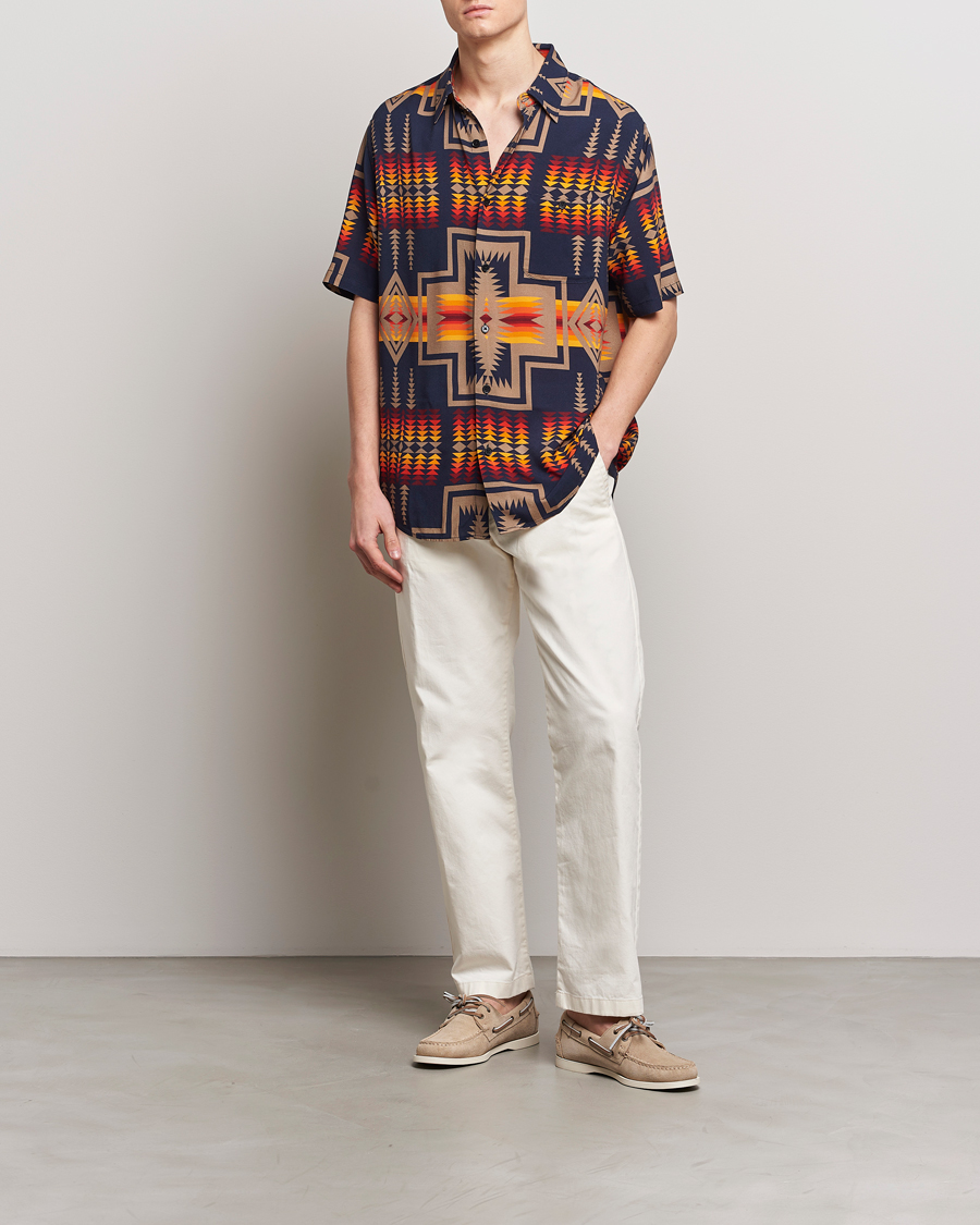 Herr | Skjortor | Pendleton | Vacation Shirt Harding Navy