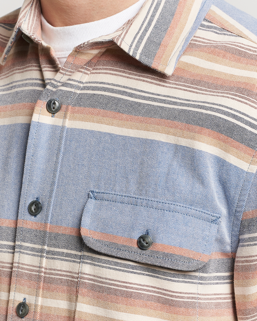 Herr | Skjortor | Pendleton | Beach Shack Shirt Indigo Stripe