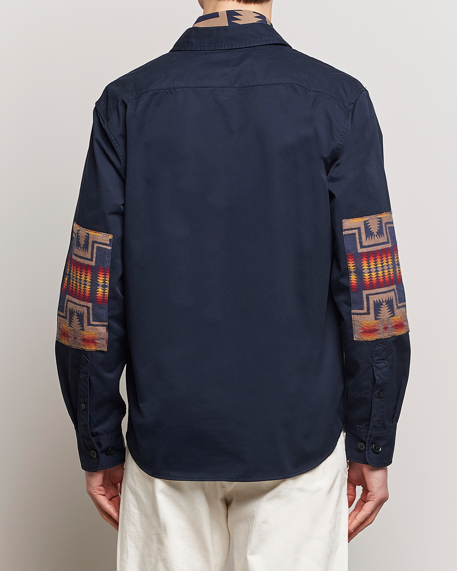Herr | Skjortor | Pendleton | Patchwork Explorer Shirt Navy