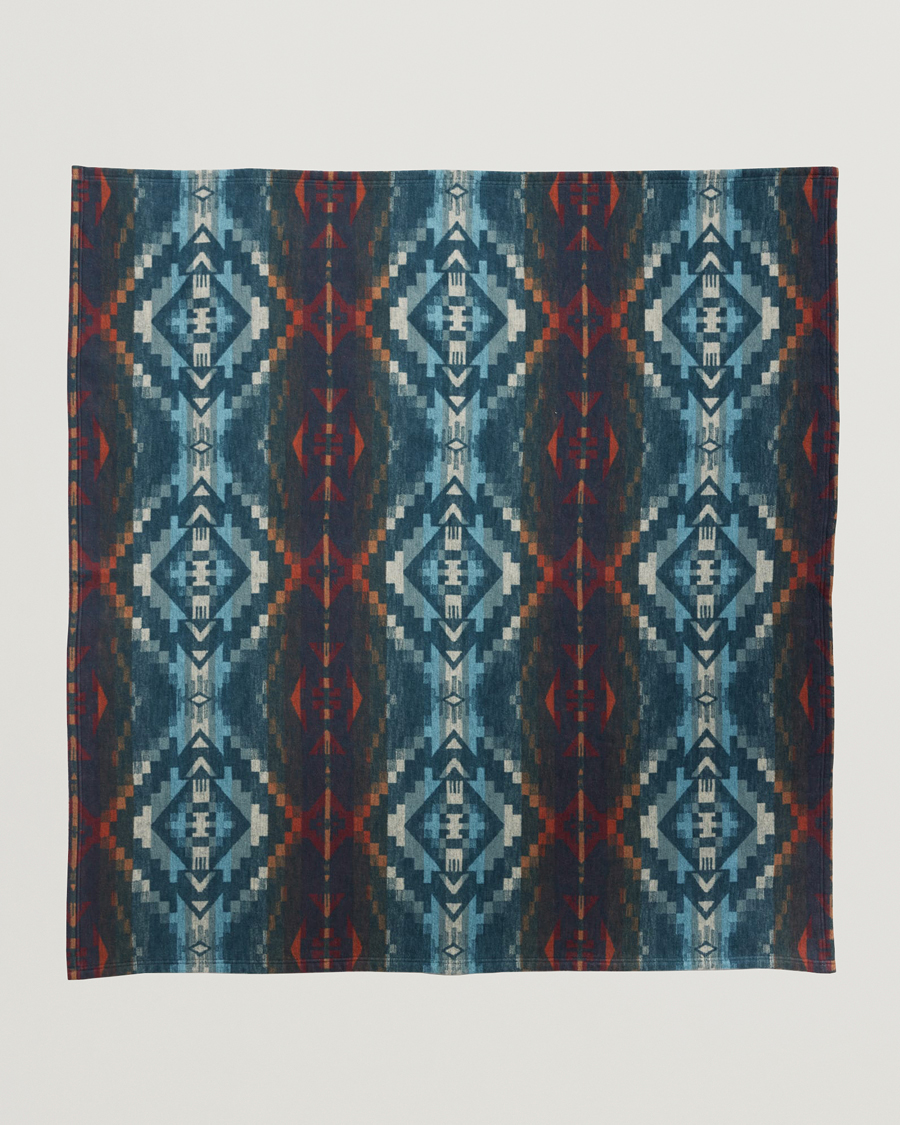 Herr | Textilier | Pendleton | Blanket Set 2-Pack Carico/Marine Stripe