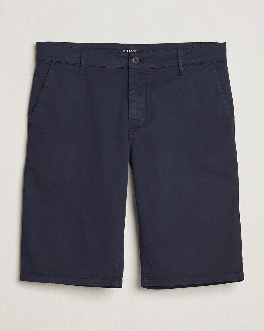 Herr | Shorts | Lyle & Scott | Chinos Shorts Dark Navy