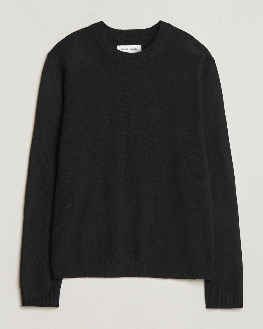 Herr | Tröjor | Samsøe Samsøe | Isak Crew Neck Black