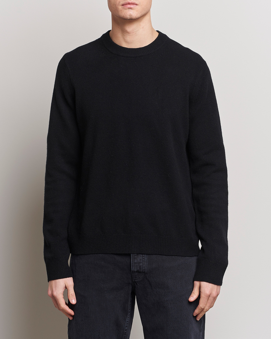 Herr | Avdelningar | Samsøe Samsøe | Isak Crew Neck Black