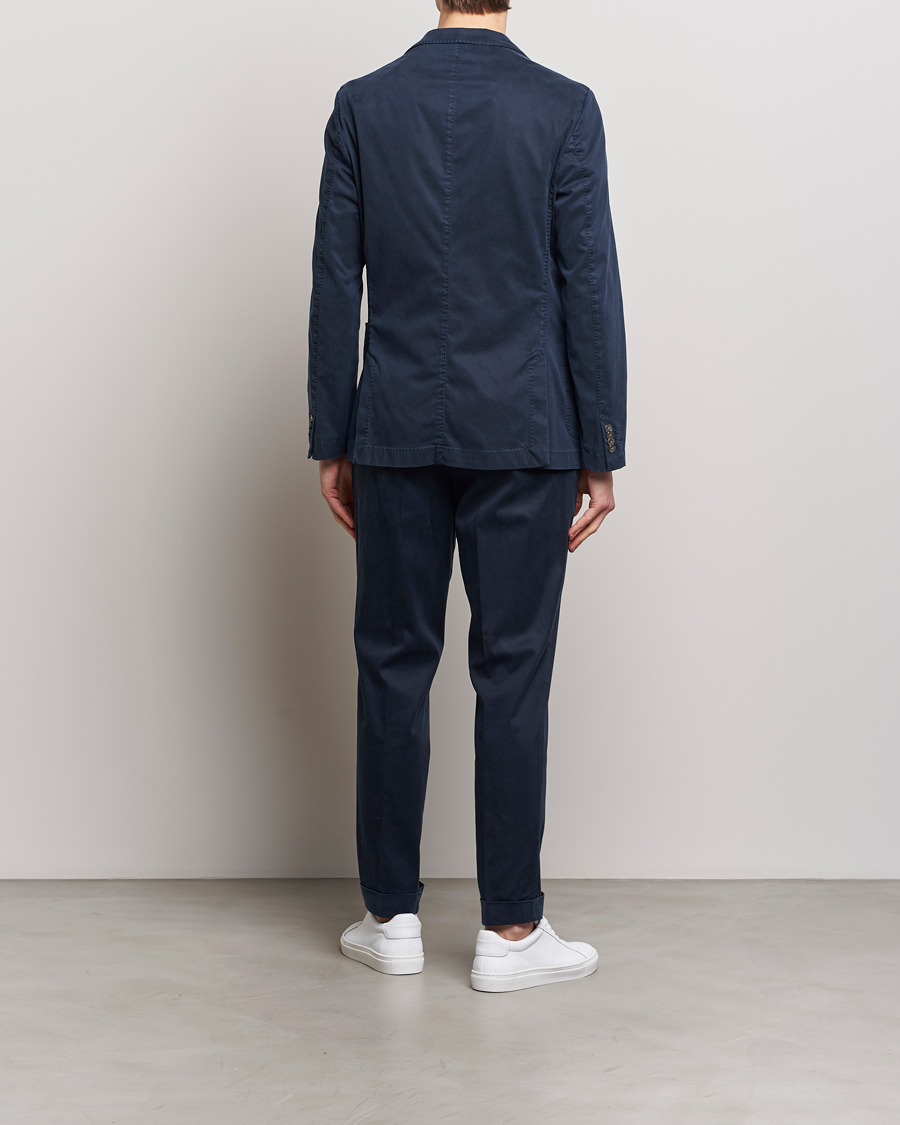 Herr |  | BOSS BLACK | Hanry Cotton Suit Dark Blue