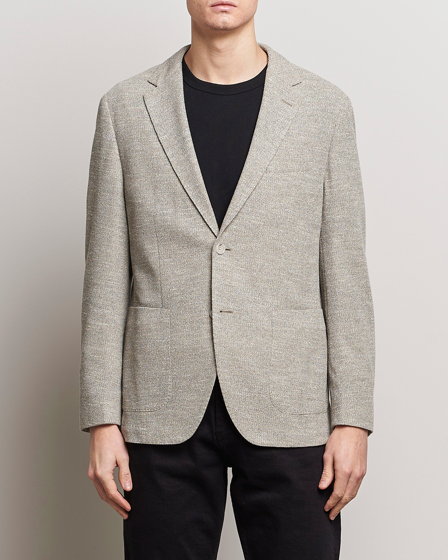 Herr | Kavajer | BOSS BLACK | Jaye Regular Fit Jersey Blazer Light Beige