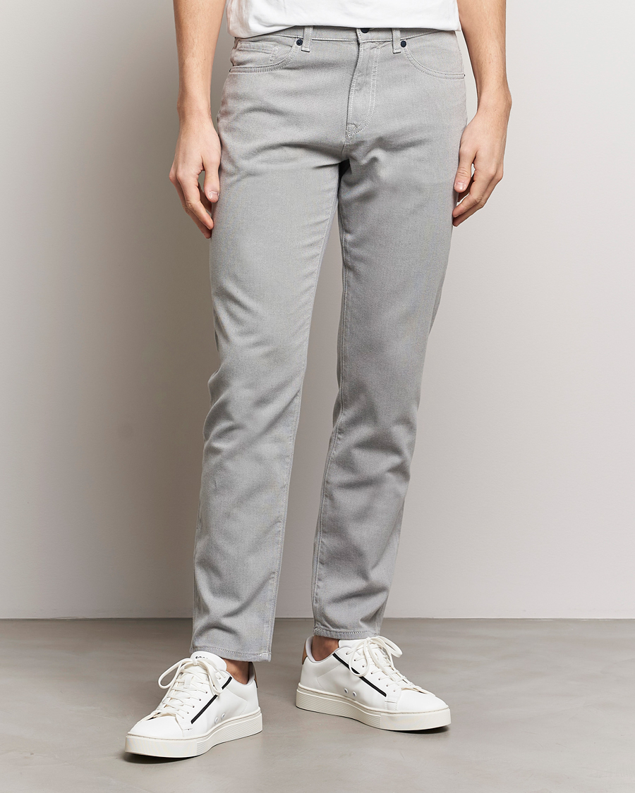 Herr | 5-ficksbyxor | BOSS BLACK | Re.Maine 5-Pocket Pants Grey