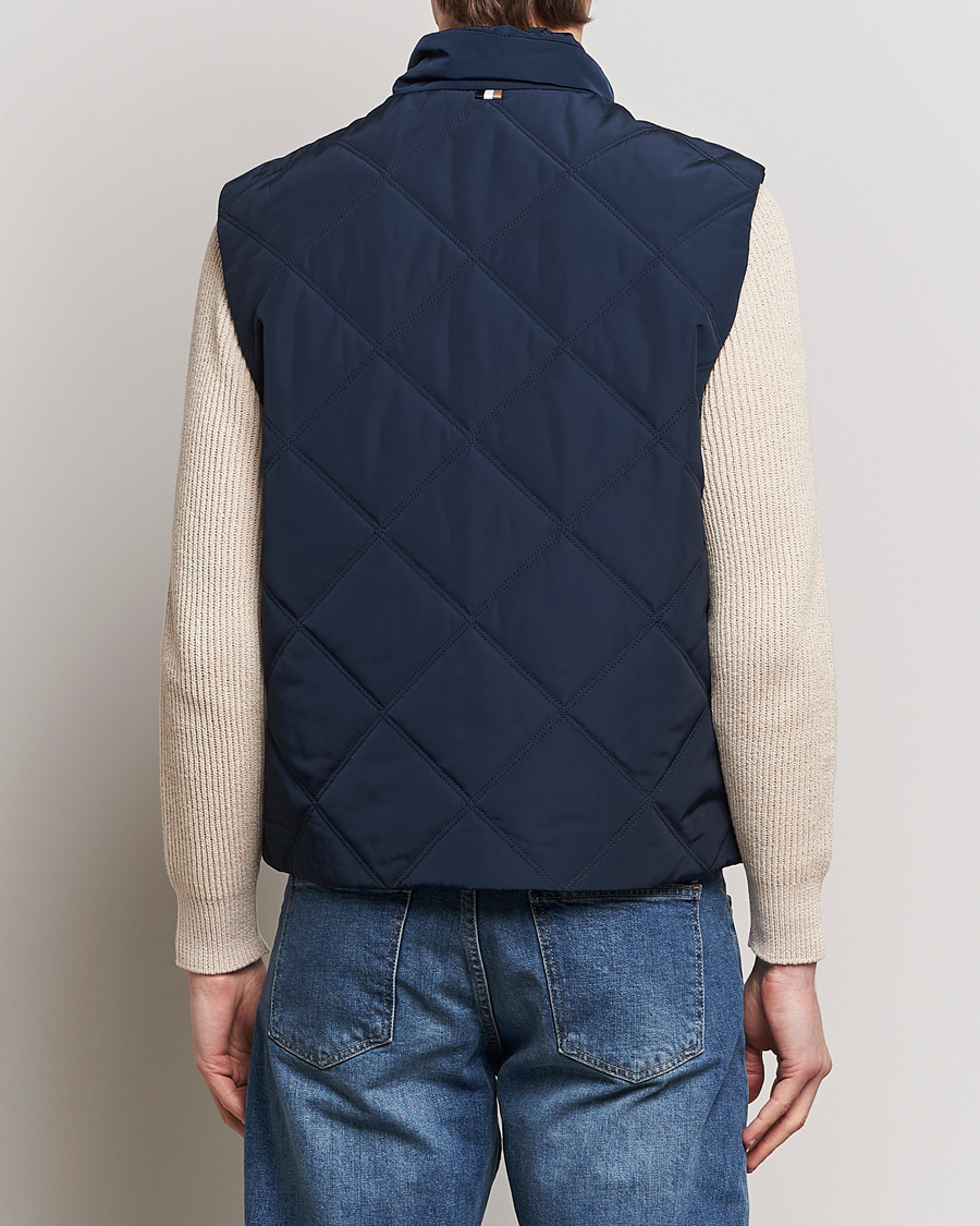 Herr | Jackor | BOSS BLACK | Crebo Vest Dark Blue