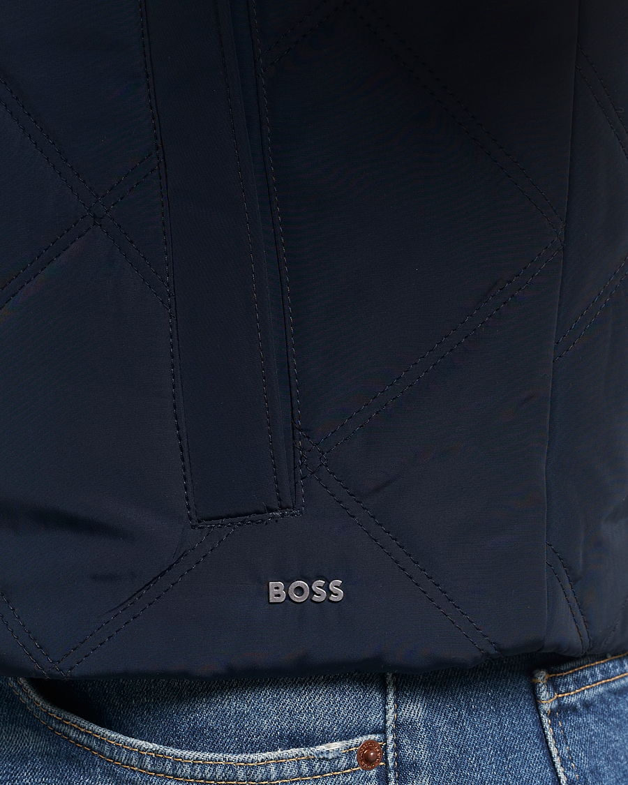 Herr | Jackor | BOSS BLACK | Crebo Vest Dark Blue