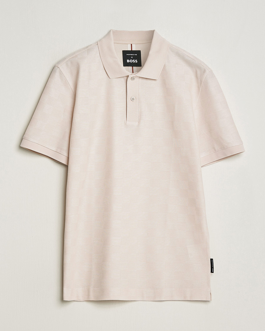 Herr | Pikéer | BOSS BLACK | Porsche Parlay Jersey Piké Open White