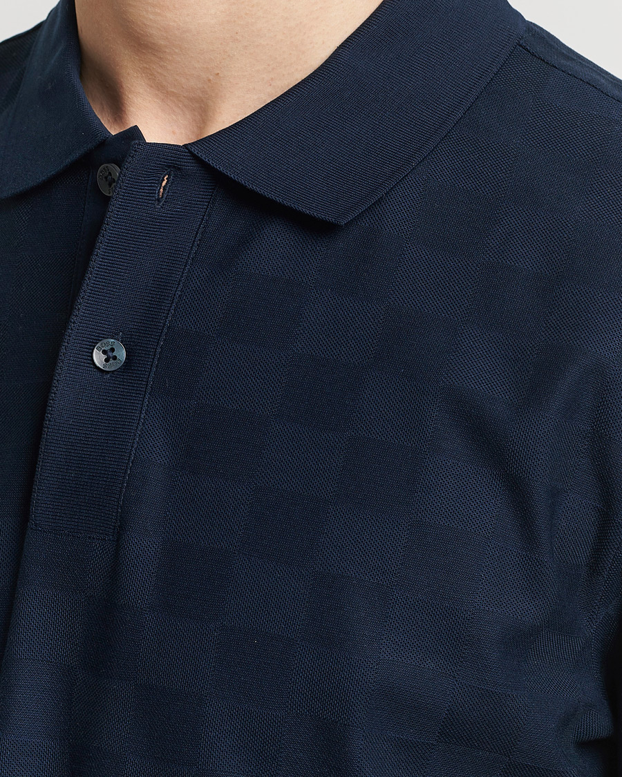 Herr | Pikéer | BOSS BLACK | Porsche Parlay Jersey Piké Dark Blue