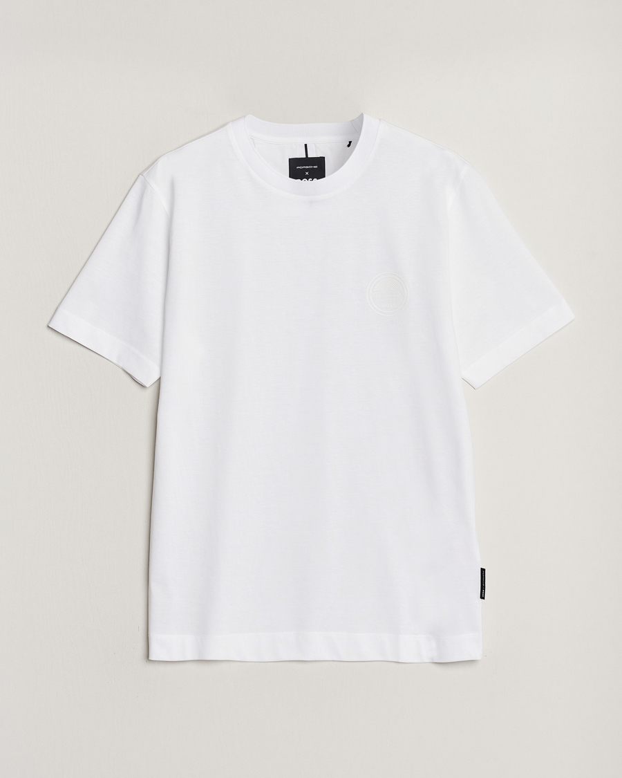 Herr | T-Shirts | BOSS BLACK | Porsche Thompson T-Shirt White