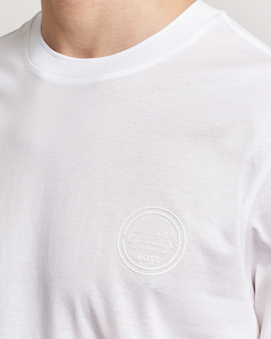 Herr | T-Shirts | BOSS BLACK | Porsche Thompson T-Shirt White
