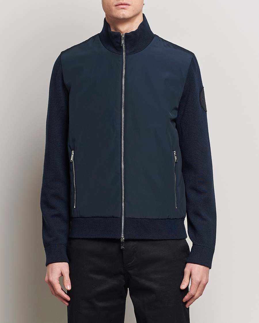 Herr | Hybridjackor | BOSS BLACK | Porsche Papillon Hybrid Jacket Dark Blue